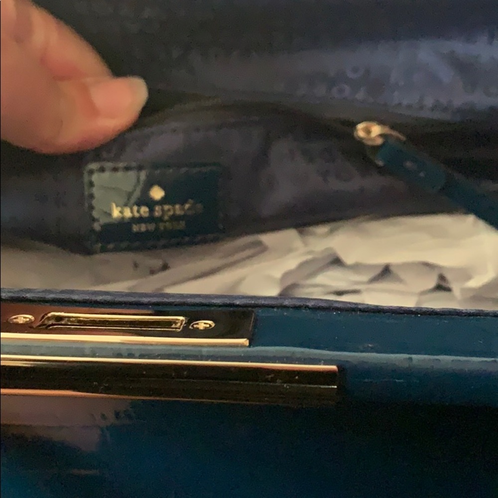 Kate spade Knightsbridge Constance petro blue handbag NWT HOST PICK🌸 - Picture 2 of 9